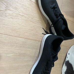Oliver Cabell Black Sneakers with White Accents